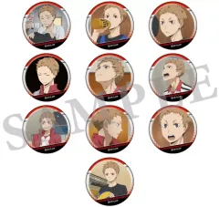 【中古】バッジ・ビンズ 全10種セット 「ハイキュー!! 夜久がいっぱい場面写トレーディング缶バッジ」