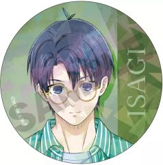 [중고] 배지 빈즈 결세이치 (업) [블루 록 트레이딩 홀로그램 캔 배지 휴일 안경 뉘앙스 컬러]