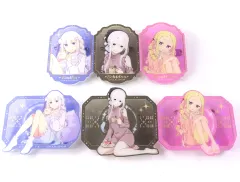 【中古】バッジ・ピンズ 全6種セット 「Re：ゼロから始める異世界生活 トレーディングきらきらアクリルバッジ エミリアの誕生日生活2025ver.」