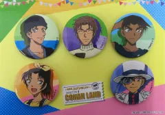 【中古】バッジ・ビンズ 集合(赤井秀一) ホログラム缶バッジ5個セット 「名探偵コナンランド2023 in 渋谷モディ」