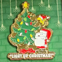 【中古】バッジ・ピンズ スヌーピー(LIGHT UP CHRISTMAS!) ピンバッジ 「PEANUTS(SNOOPY)」 スヌーピータウンショップオリジナル