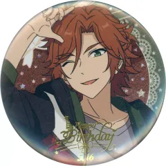 【中古】バッジ・ビンズ [単品] 三毛縞斑 缶バッジ 「あんさんぶるスターズ!!」 中国限定