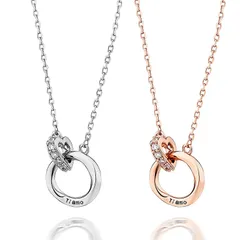 【特価商品】[Friendship] ペアネックレス パズル カップル お揃い 人気 男女ペア ネックレス ペアルック アクセサリー メンズ レディース プレゼント クリスマス 記念日 誕生日 プロポーズ BOX付