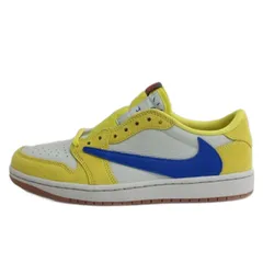 ナイキ NIKE × Travis Scott WMNS Air Jordan 1 Retro Low OG エアジョーダン1 スニーカー DZ4137-700 27cm ☆AA★ ■GY51
