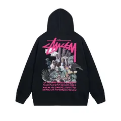【新品未使用】2025新作Stussy ステューシー ジップパーカー 男女兼用