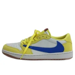 ナイキ NIKE × Travis Scott WMNS Air Jordan 1 Retro Low OG エアジョーダン1 スニーカー DZ4137-700 27.5cm ☆AA★ ■GY51