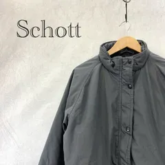SCHOTT ショット 中綿 ハーフ コート アウター L グレー  メンズ ファッションのサムネイル