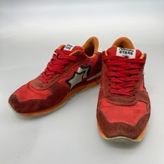 glamb グラム スニーカー 赤×青 星モチーフ 試着のみ 保管品 内張り 
