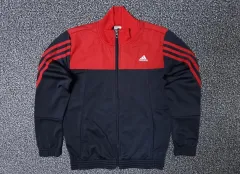 150 アディダス キッズ 起毛 トレーナー ジップアップ