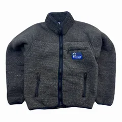 ペンフィールド フリースジャケット メンズ M チャコールグレー ジップアップ 厚手 USA製
