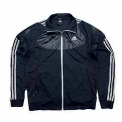 20's vintage adidasトラックジャケット グレーブラック Y2K - メルカリ