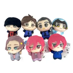 ブルーロック ちびぐるみ 7点セット 中古品 千切豹馬 蜂楽廻 他