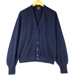 古着 アーノルドパーマー ARNOLDPALMER アクリルニットカーディガン USA製 メンズL相当/eaa603342