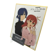 劇場版 ぼっち・ざ・ろっく! Re: Re: 劇場総集編 入場者特典 ミニ色紙 山田リョウ・喜多郁代 1週目