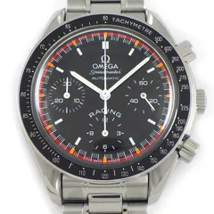 オメガ OMEGA 腕時計 スピードマスター  3518.50.00 RWC2000 レーシング シューマッハ 6000本限定モデル ブラック文字盤 クロノグラフ スモールセコンド SS 自動巻き 【中古】のサムネイル