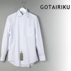 新品 五大陸 PREMIUMPLEATS_ プレミアムプリーツシャツ ビジネスシャツ ドレスシャツ メンズ シャツ セミワイド16(41) # 237