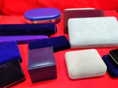 【箱のみ】宝石箱 ジュエリーケース 14点まとめ 中古品 ☆ネックレス、イヤリング、時計、指輪、ブレスレットその他 P050