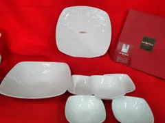 洋食器 LA BETTOLA ラ・ベットラ パーティーボールセット スパゲッティ皿 大・小7点セット 未使用 箱入り I078