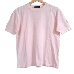 Burberry Black Label(バーバリーブラックレーベル) 半袖Tシャツ サイズ2 M メンズ - ライトピンク×ライトパープル クルーネック/刺繍