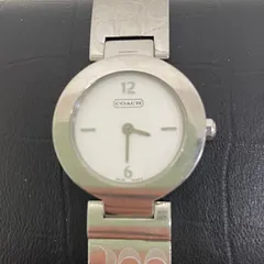 ▪️COACH コーチ シグネチャー 腕時計 バングル レディース シルバー