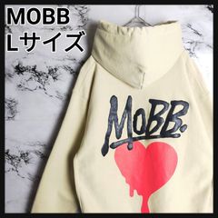 レアXXLサイズ】 MOBB モブ☆バックロゴ ハート パーカー 入手困難
