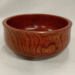 菓子鉢 本うるし 手づくり くり抜き くりぬき 天然木 漆塗り 菓子器 茶道具 新品 未使用 N753