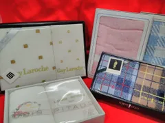 箱入りタオル バスタオル&フェイスタオル 5箱8枚まとめ 未使用品 L692