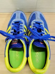 adidas　アディダス　スニーカー　SL72　ブルー・イエロー　27．0  送料無料　3480