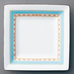 《１０％ＯＦＦ》ノリタケ ハミングブルー１９ｃｍスクエアプレート １枚  ●1890512H  ◾️新品.未使用◾️