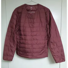 UNIQLO ユニクロ 자주色 レディース Lサイズ 軽量ダウン