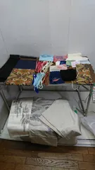 送料無料D58222 和装用品まとめ 着物 帯 帯留め 帯揚げ等