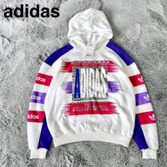 【希少タグ付き】デッドストック adidas アディダス デサント製 70〜90s パーカー フーディ 大きめサイズ L