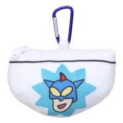 クレヨンしんちゃん ミニポーチ カラビナ付きぬいぐるみファスナーマスコット アクション仮面おパンツ ティーズファクトリー 小物入れ アニメキャラクター グッズ 