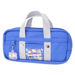 【メール便】サンリオキャラクターズ ペンケース スクバ風ペンポーチ ズッ友 Y2Kシリーズ サンリオ ティーズファクトリー 筆箱 新学期準備文具 キャラクター グッズ 