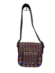 【中古】TORY BURCH トリーバーチ バッグ ハンドバッグ 千鳥格子柄 ワンショルダー レディース＿s19＿セルモアから出品＿s-0395-r19