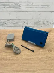 【動作OK・安心補償】 ニンテンドー DSi LL 本体  UTL-001 ブルー 純正アダプター付属 1211-209