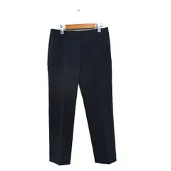 セオリーリュクス theory luxe スラックス パンツ センタープレス シンプル 36 ネイビー 紺 /KT33