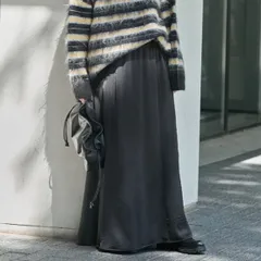 JOURNAL STANDARD (ジャーナルスタンダード) ■■ ⑤ 25060400800140 ヴィンテージサテンスカート レディース ブラック FREE