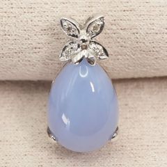 ティファニー ブルー プレゼントボックス ネックレストップ /24-2220S