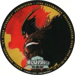 【中古】コースター オールマイト オリジナルコースター 「僕のヒーローアカデミア 原画展 テーマカフェ in CREATIVE MUSEUM TOKYO CAFE」 対象メニュー注文特典