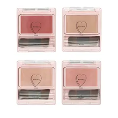  [4種類から選ぶ]whomee フーミー シングルブラッシュ 頬紅 イガリシノブ プロデュース メイクアップ パウダーチーク [ネコポス]