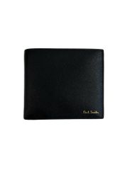 良品 ポールスミス ミニクーパー ミニエンボス 二つ折り財布 グリーン