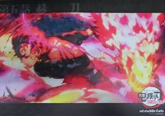 [중고] 식기 쪼문 탄지로 종이제 런천 매트 [귀멸의 칼 칼 대장장이의 사토편×ufotable Cafe×마치아 소비 CAFE 리얼타임 카페 제5화] 대상 메뉴 주문 특전