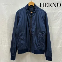 ヘルノ MA-1 ストレッチ ナイロン ダブル カラー ボンバー ジャケット ジップアップ ブルゾン メンズ 50 ISItems【USED】【古着】【中古】50148796のサムネイル