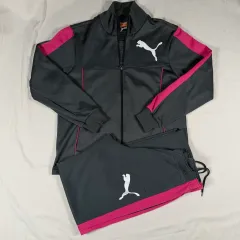 プーマ レディース トレーナー セット トラックジャージ ジップアップ ジャケット パンツ