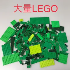 中古 LEGO レゴ   色分け　ブロック　グリーン　緑色系　バラバラ　大量　まとめ売り NP-647 ※プレート　基本ブロック　特殊パーツ　トランス　クリア　小さなパーツ　など 361
