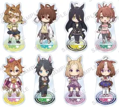 【中古】アクリルスタンド・アクリルパネル 全8種セット 「劇場版 ウマ娘 プリティーダービー 新時代の扉 トレーディングアクリルスタンド」