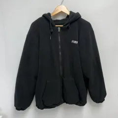 FCMM メンズ フリース キルティング フードジップアップ / 100 105 サイズ