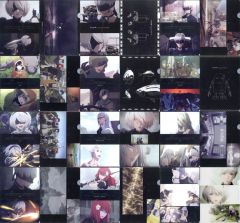[중고] 클리어 파일 전 12종 세트 A4 클리어 파일 세트 [이치반 복권 NieR:Automata Ver1.1a -인류에게 영광이-] H상