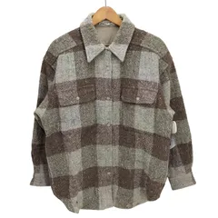 ユーズドフルギ USED古着 チェック柄 cpo シャツジャケット メンズ 表記無